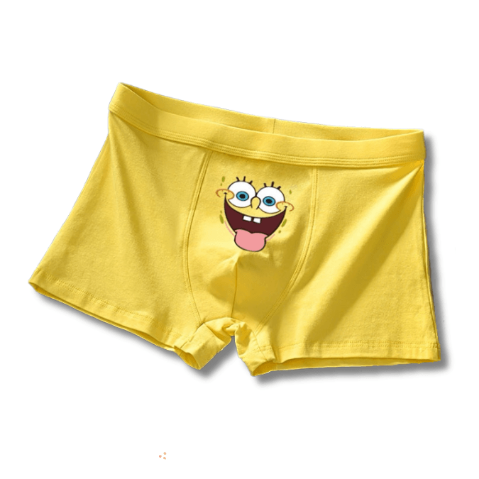 Kit 5 Cuecas Bob Esponja - Infantil - Leben Leve