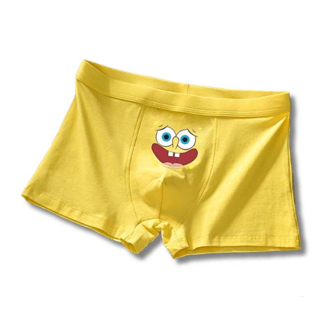 Kit 5 Cuecas Bob Esponja - Infantil - Leben Leve