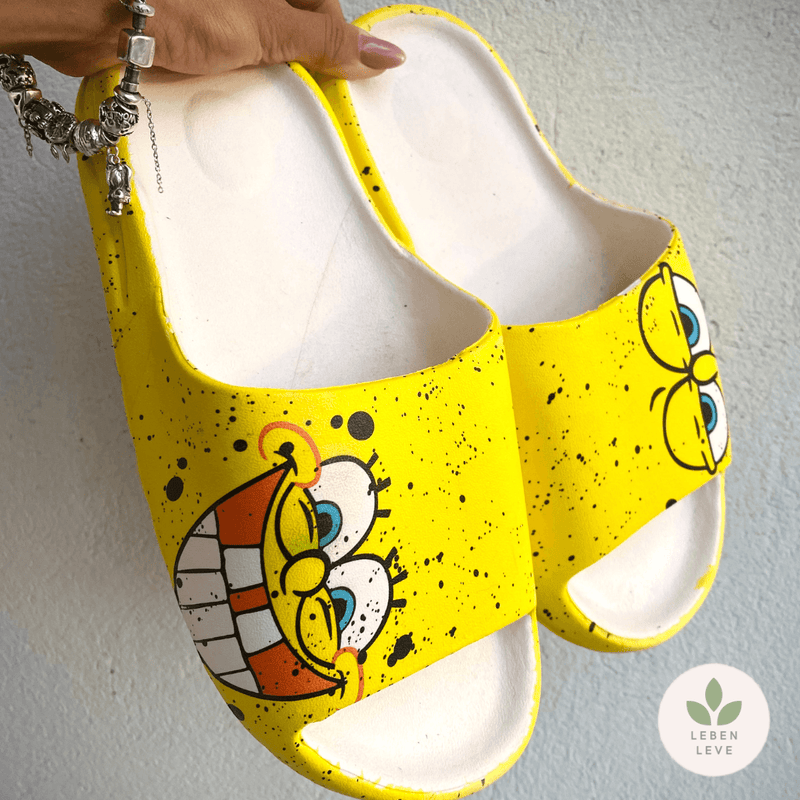 Chinelo Bob Esponja Confort - So Soft - Leben Leve