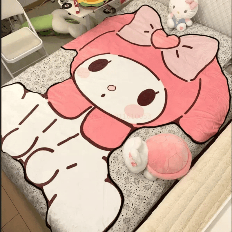 Cobertor Flanelado Hello Kitty & Friends - Leben Leve