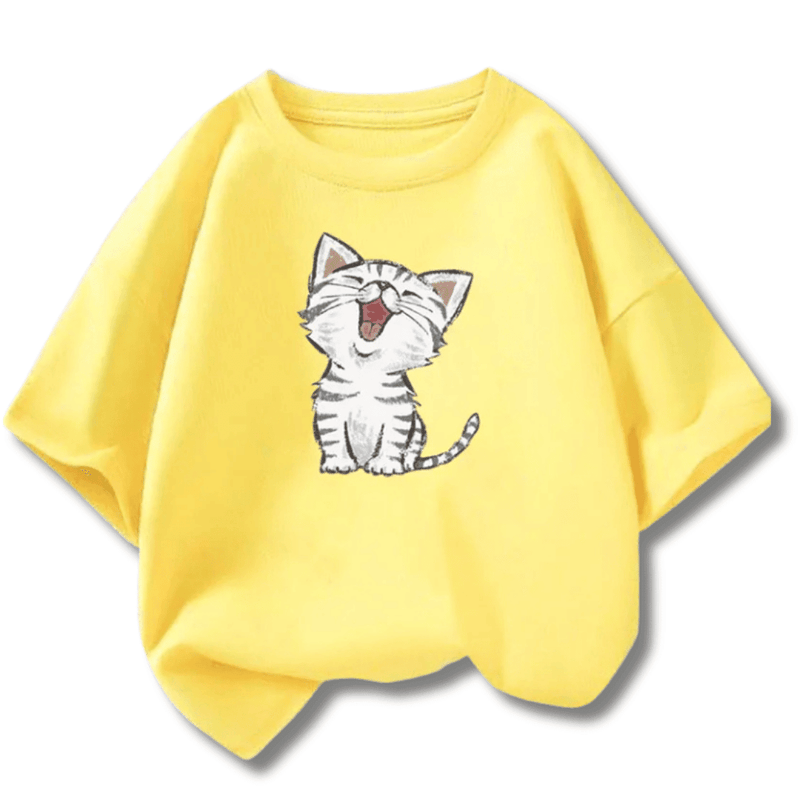 Blusa Gatinho Feliz - Leben Leve