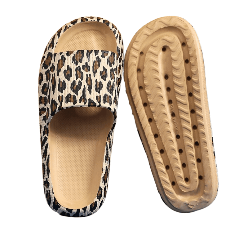 Chinelo Leben Life Leopardo - So Soft - Leben Leve