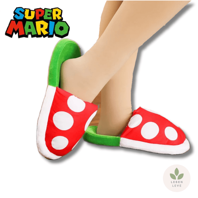 Pantufa Cactus + Cano (Mario)- So Soft - Leben Leve