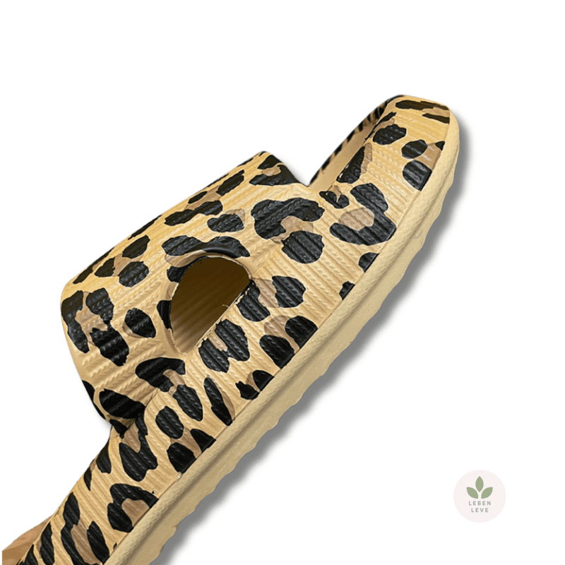 Chinelo Leben Life Leopardo - So Soft - Leben Leve