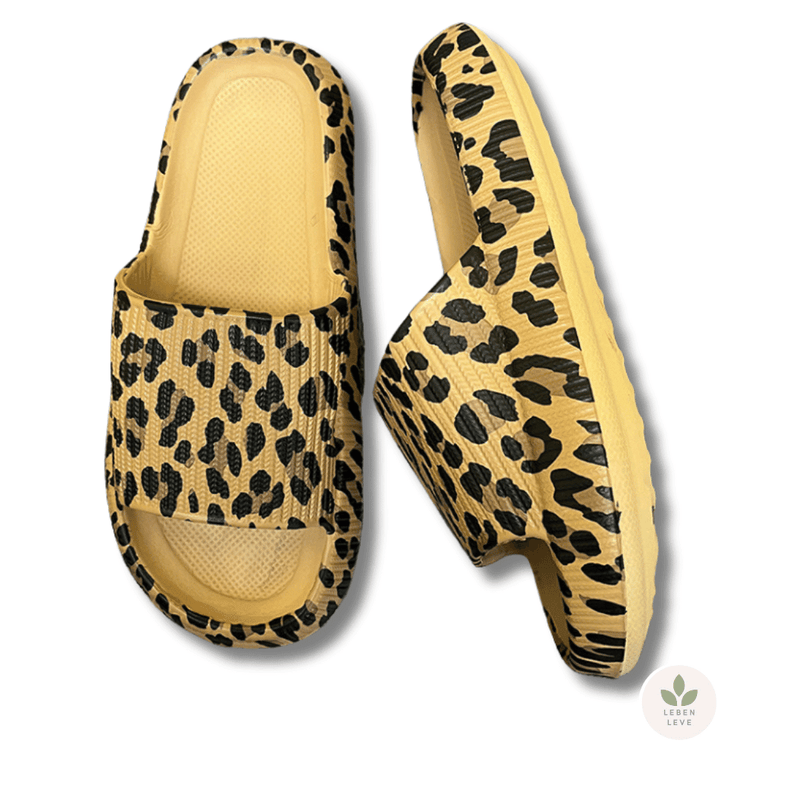 Chinelo Leben Life Leopardo - So Soft - Leben Leve