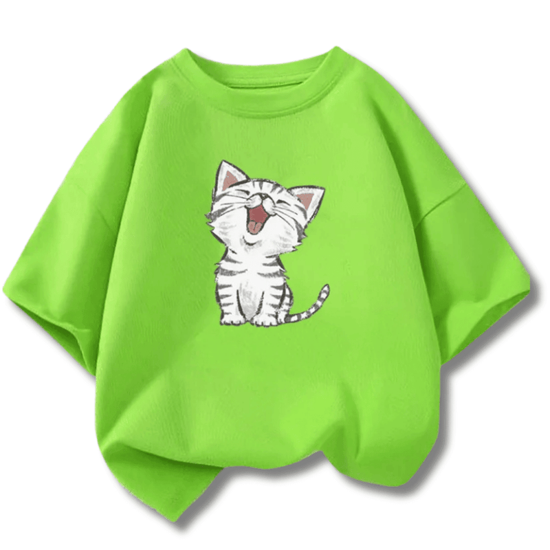 Blusa Gatinho Feliz - Leben Leve