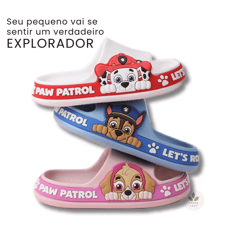 Chinelo Patrulha Canina - Fun2U - Leben Leve