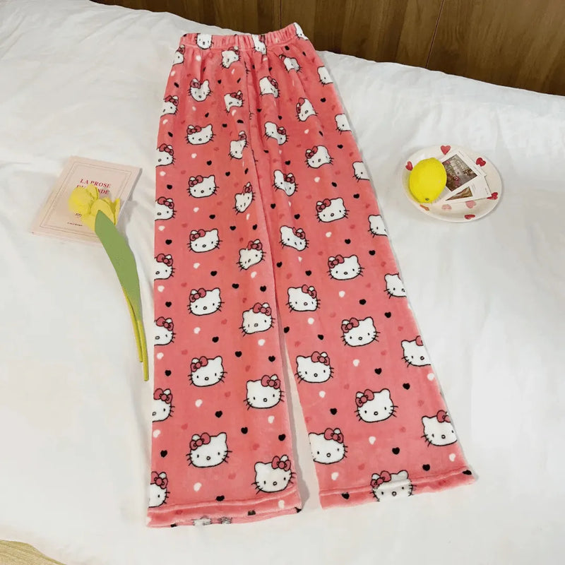 Pijama Hello Kitty: Blusa + Calça - So Soft