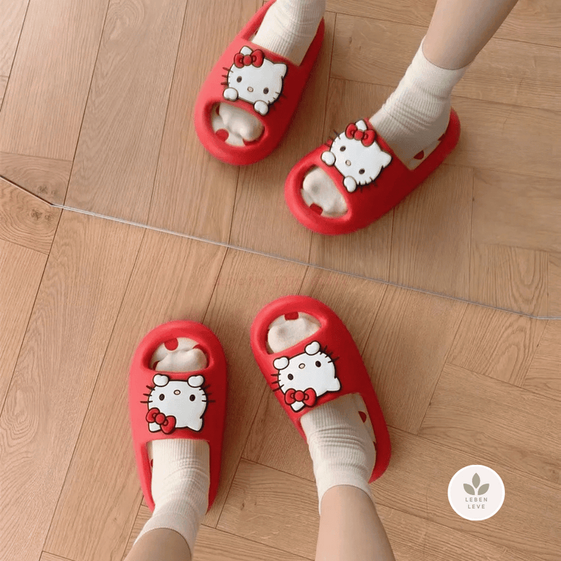 Chinelo Hello Kitty Premium - So Soft - Leben Leve