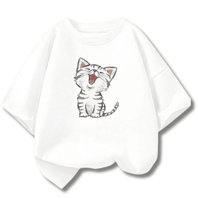 Blusa Gatinho Feliz - Leben Leve