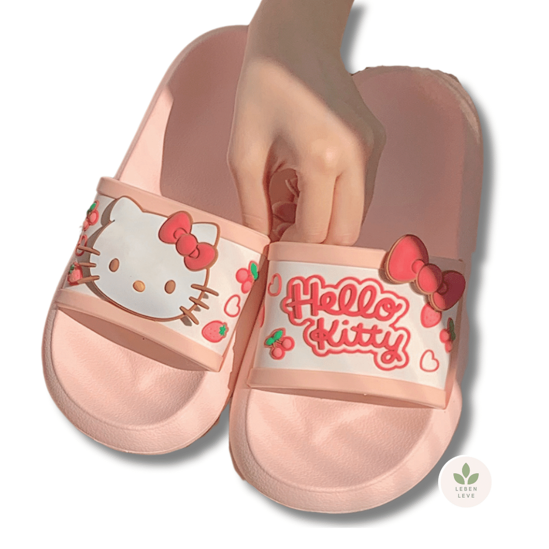 Chinelo Hello Kitty Confy - So Soft - Leben Leve