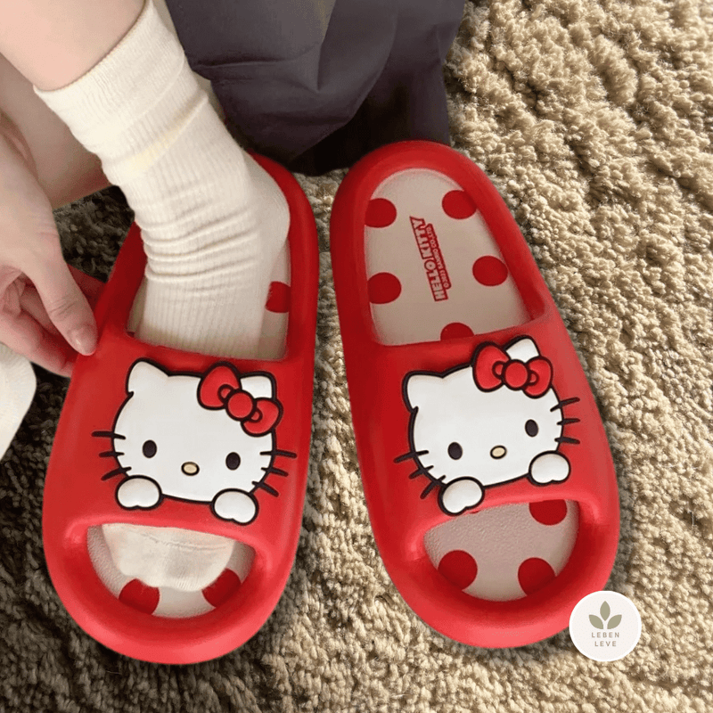 Chinelo Hello Kitty Premium - So Soft - Leben Leve