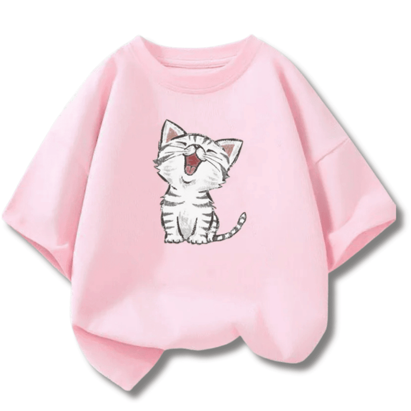 Blusa Gatinho Feliz - Leben Leve