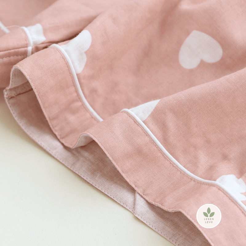 Pijama Hearts - Curto - Leben Leve