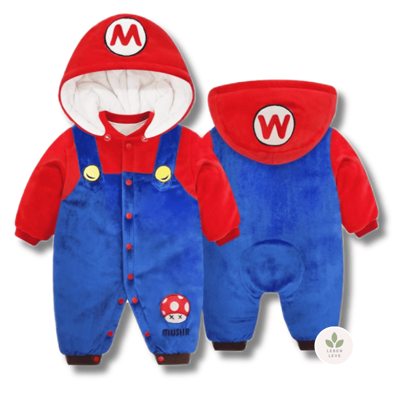 Macacão Super Baby Mario - Fun2U - Leben Leve