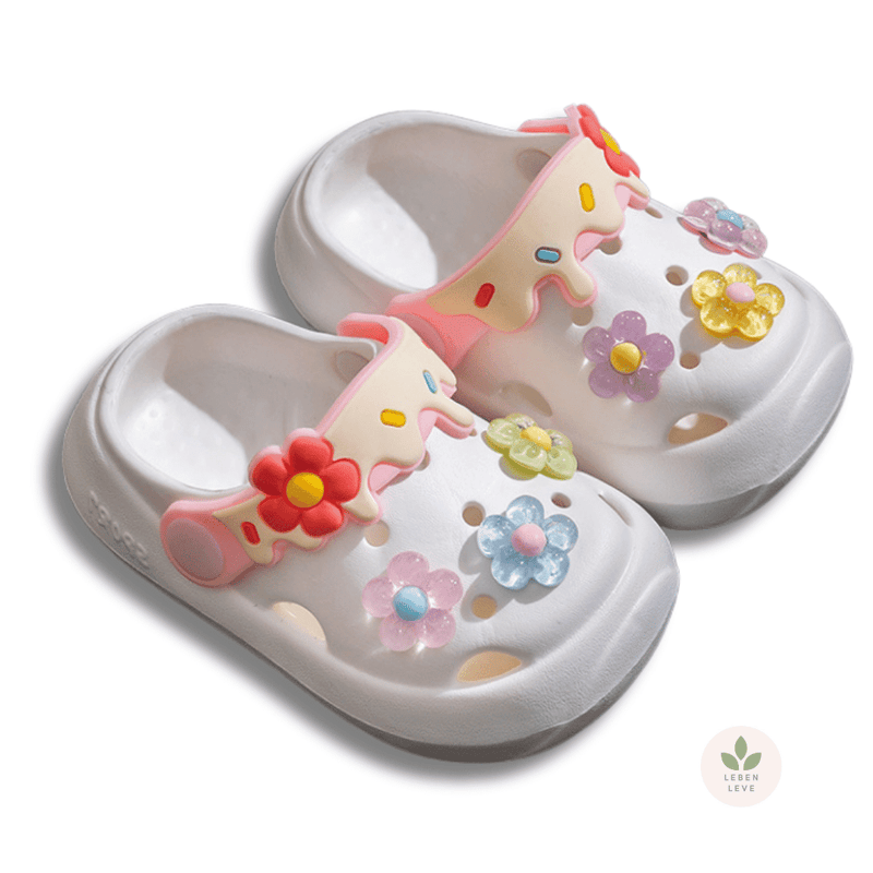 Sapatinho Floral Infantil - So Soft - Leben Leve