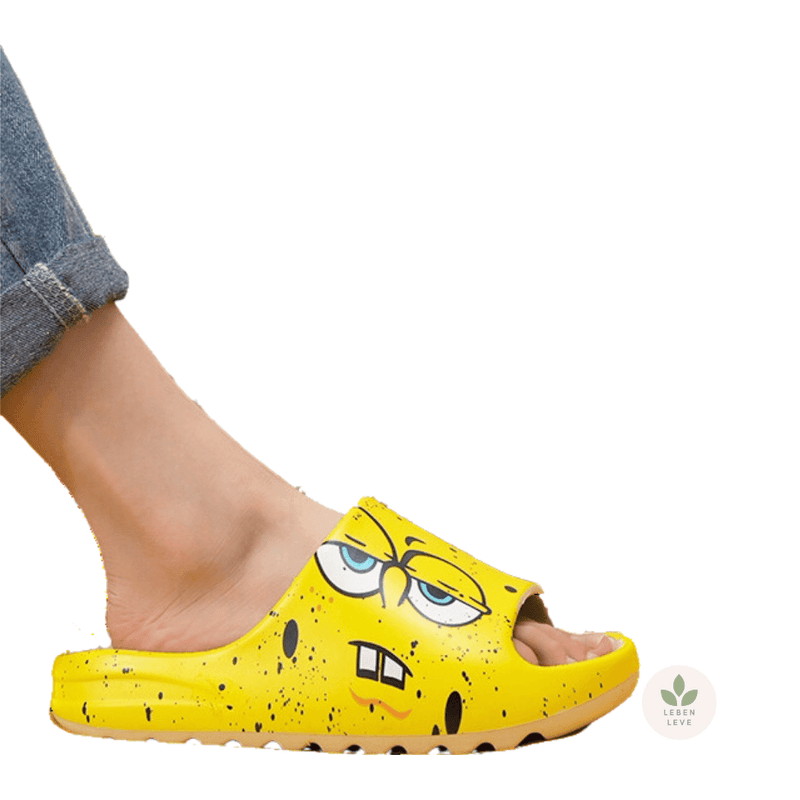 Chinelo Bob Esponja Confort - So Soft - Leben Leve