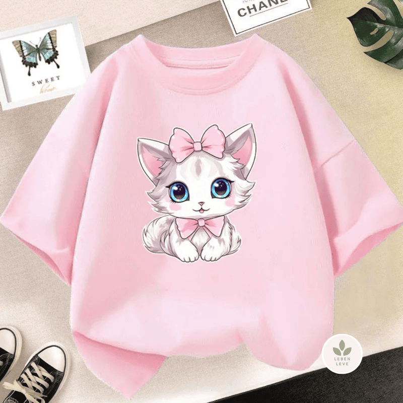 Blusa Gato Fofinho - Leben Leve