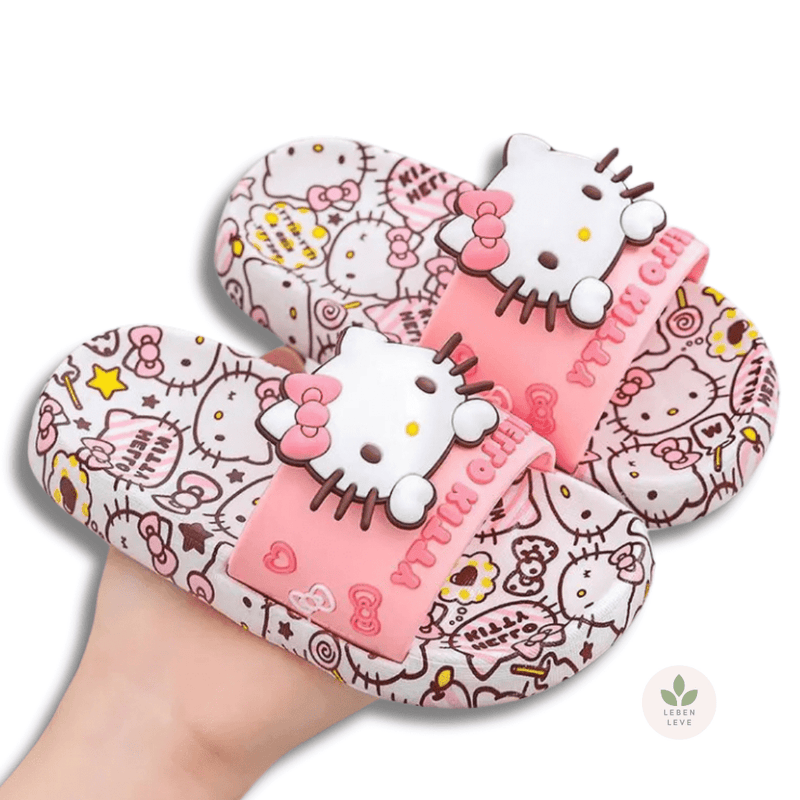 Chinelo Hello Kitty - So Soft - Leben Leve