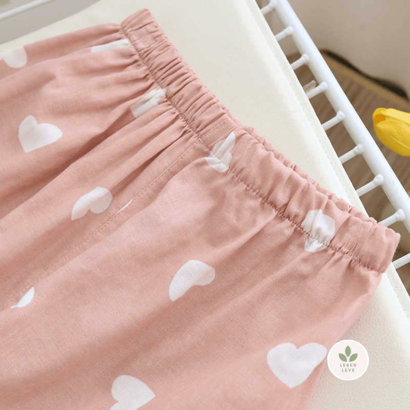 Pijama Hearts - Curto - Leben Leve