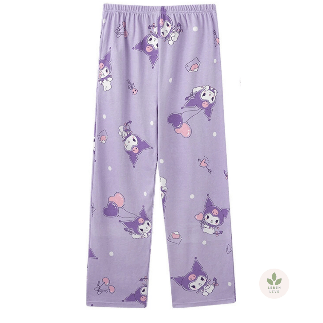 Calça de Pijama Kuromi - Leben Leve