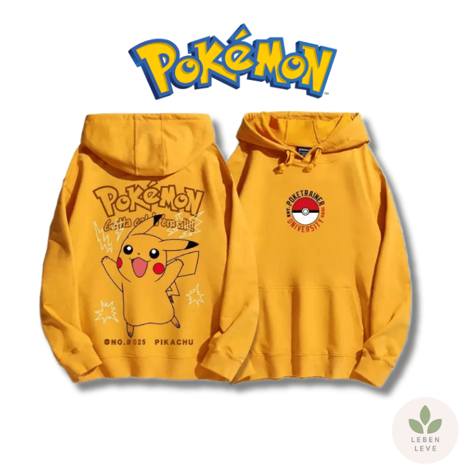 Casaco Mestre Pokemon - Fun2U - Leben Leve