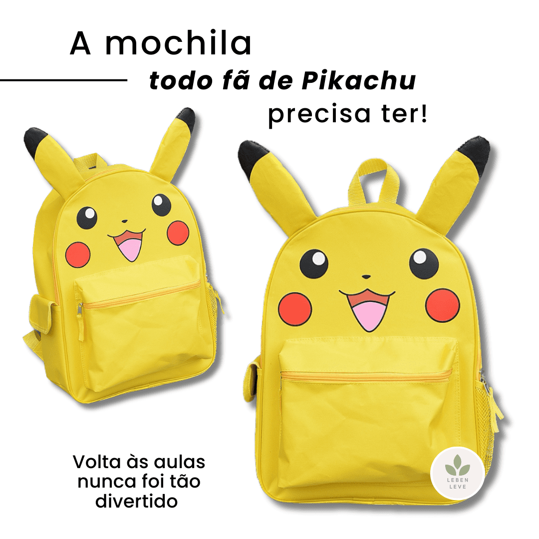 Mochila Super Pikachu - Leben Leve