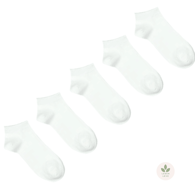 Kit 5 Pares de Meias - So Soft - Leben Leve