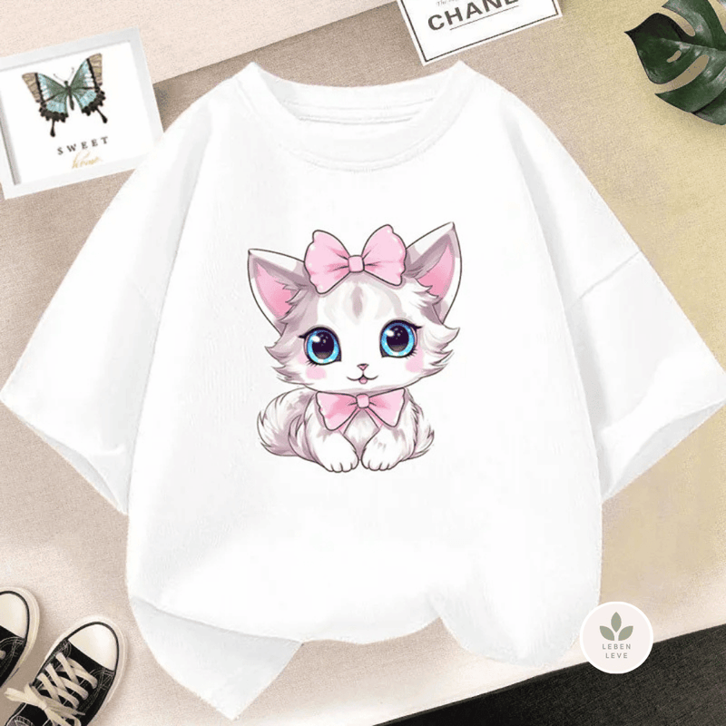 Blusa Gato Fofinho - Leben Leve