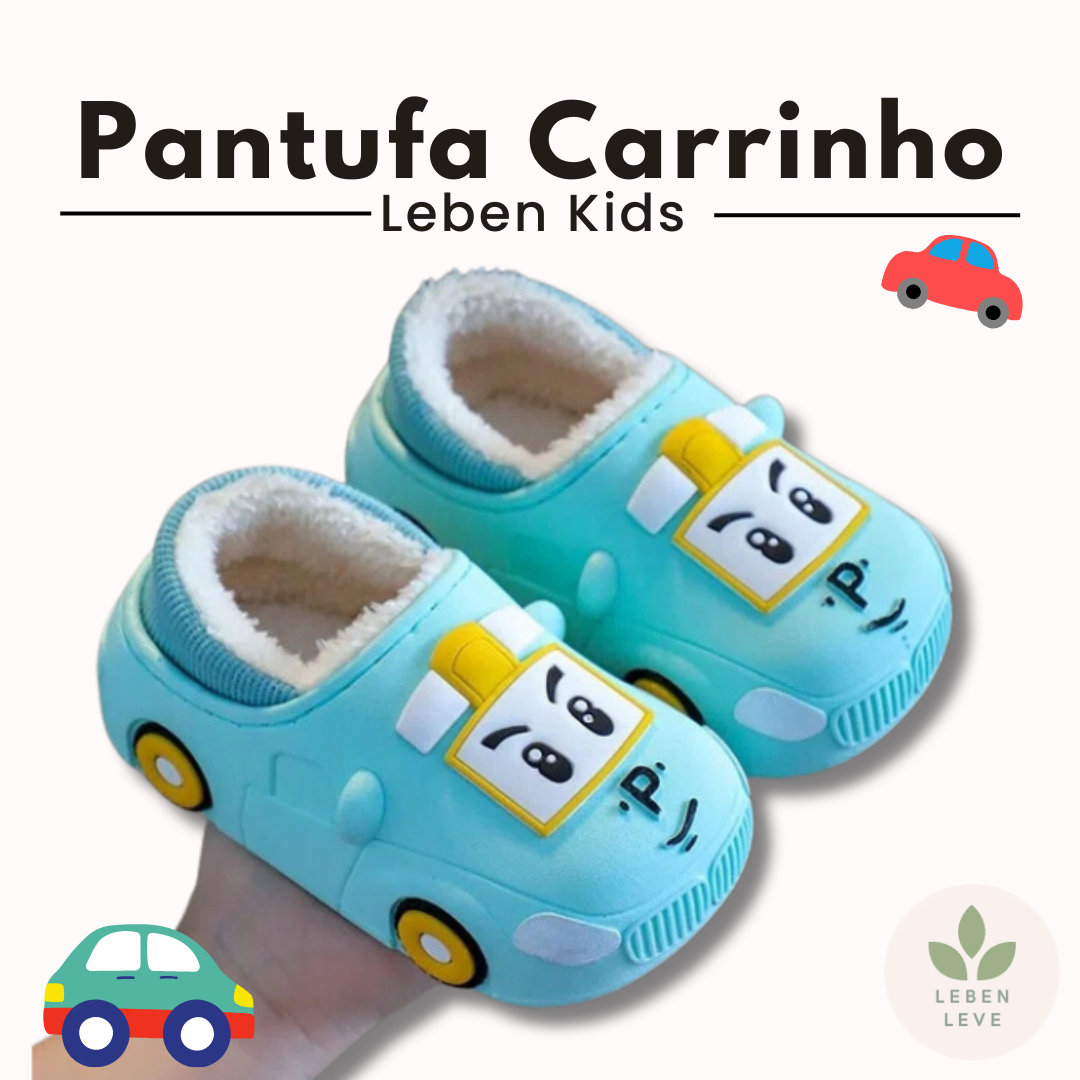Pantufa Carrinho - So Soft - Leben Leve