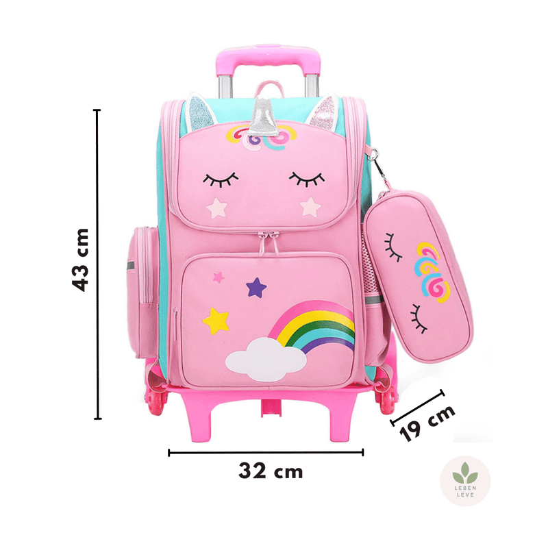 Mochila Unicornio Super 3D - Fun2U - Leben Leve