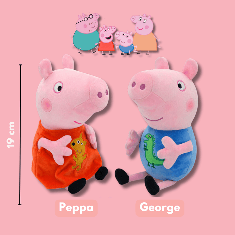 Casa De Brinquedo Da Peppa Pig George 7 Ambientes 55 Cm