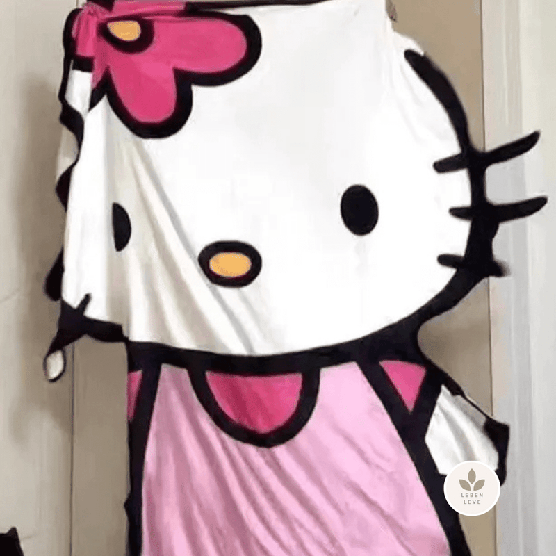 Cobertor Flanelado Hello Kitty & Friends - Leben Leve