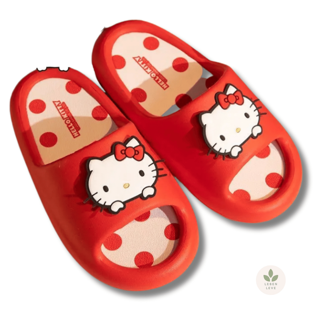 Chinelo Hello Kitty Premium - So Soft - Leben Leve