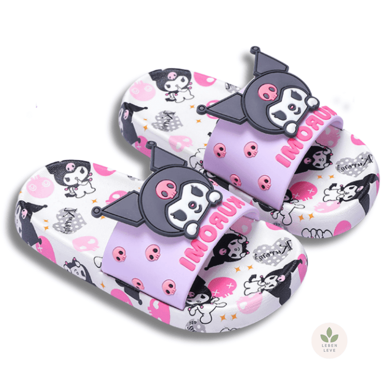 Chinelo Kuromi (Hello Kitty) - So Soft - Leben Leve