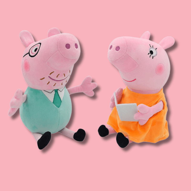 Casa De Brinquedo Da Peppa Pig George 7 Ambientes 55 Cm