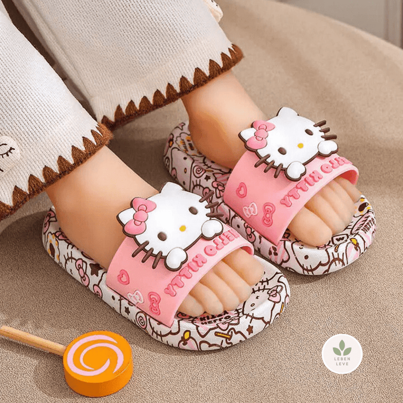 Chinelo Hello Kitty - So Soft - Leben Leve