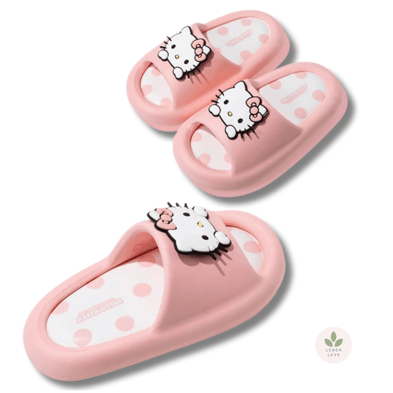 Chinelo Hello Kitty Premium - So Soft - Leben Leve