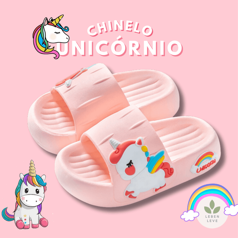 Chinelo Unicornio Confy - So Soft - Leben Leve