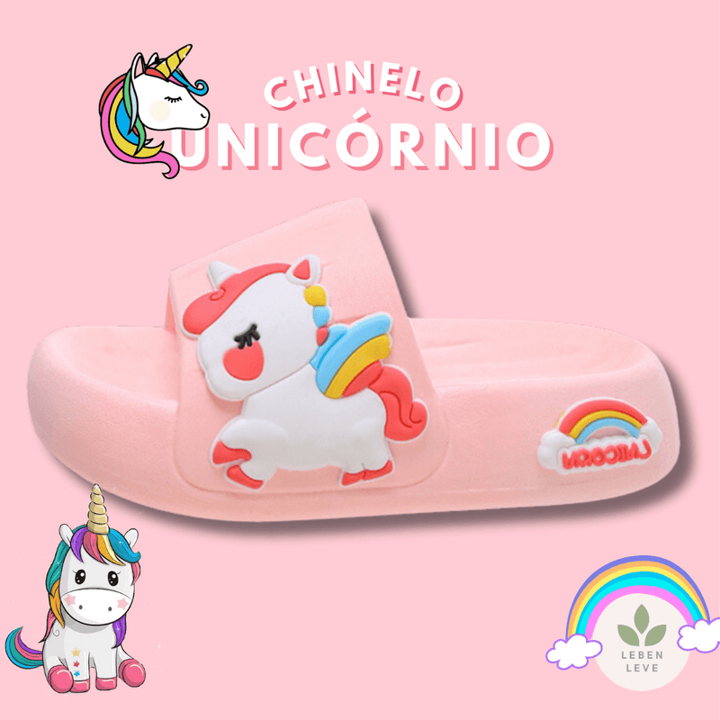 Chinelo Unicornio Confy - So Soft - Leben Leve