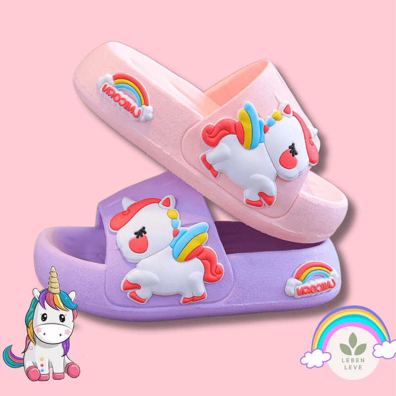 Chinelo Unicornio Confy - So Soft - Leben Leve