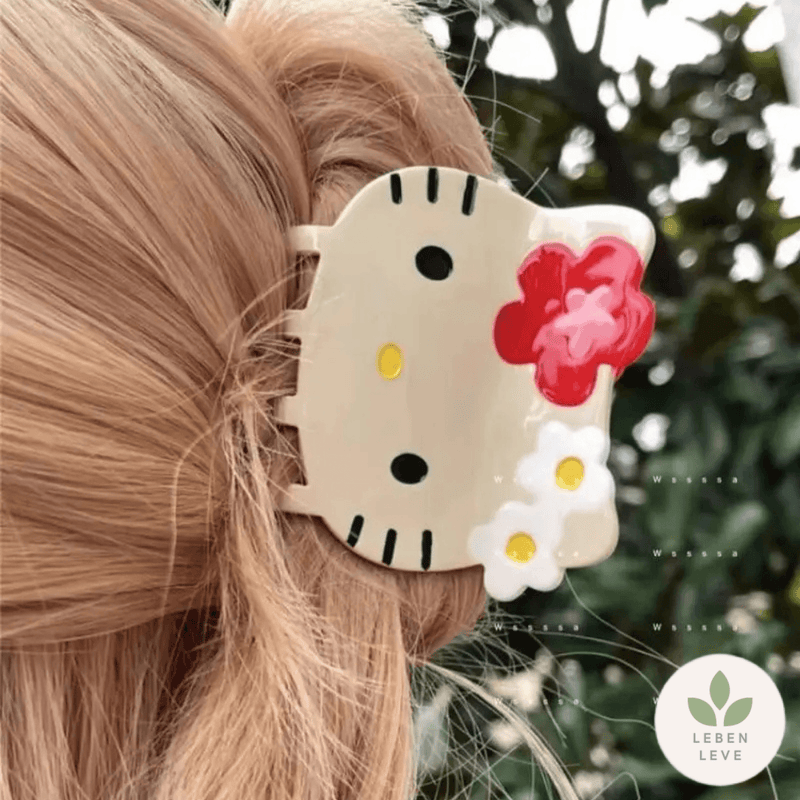 Presilha de Cabelo Hello Kitty - Leben Leve