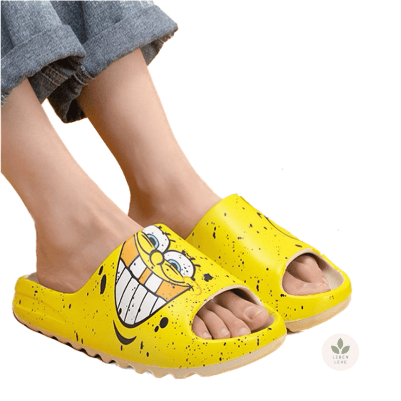 Chinelo Bob Esponja Confort - So Soft - Leben Leve