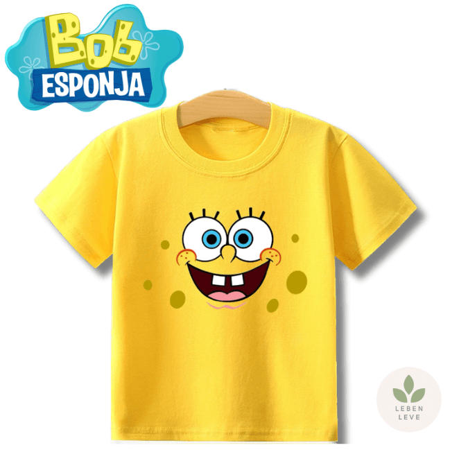 Camisa Infantil Bob esponja - Fun2U - Leben Leve