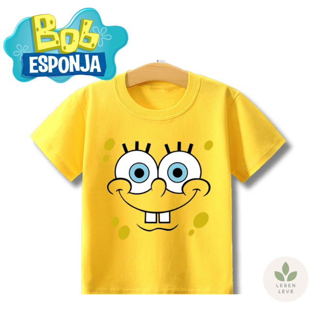 Camisa Infantil Bob esponja - Fun2U - Leben Leve