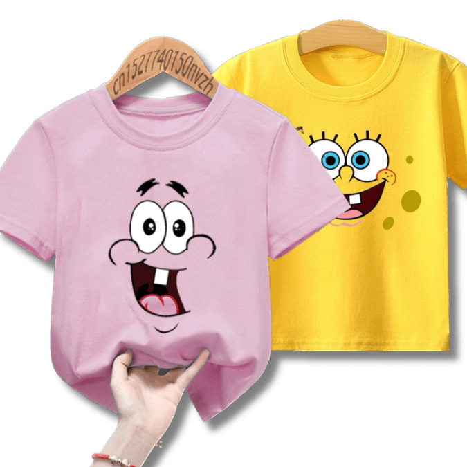 Camisa Infantil Bob esponja - Fun2U - Leben Leve