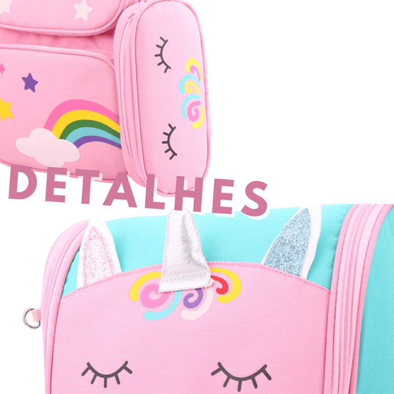 Mochila Unicornio Super 3D - Fun2U - Leben Leve