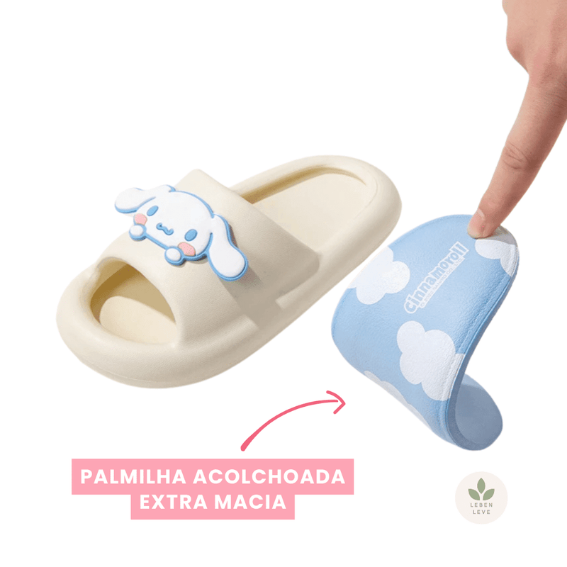 Chinelo Hello Kitty Premium - So Soft - Leben Leve