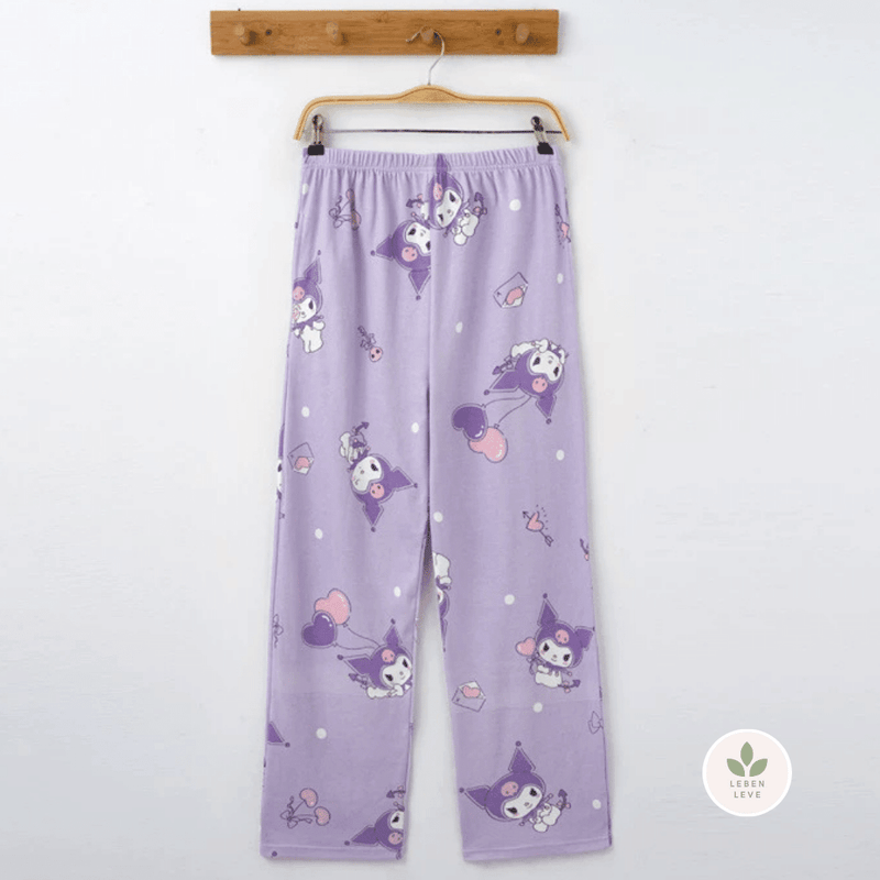 Calça de Pijama Kuromi - Leben Leve