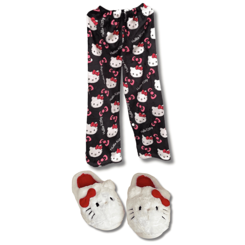 Calça Hello Kitty + Pantufa - So Soft - Leben Leve